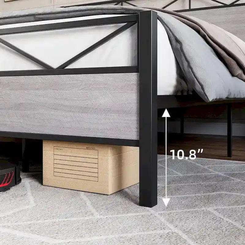 Cadre de lit avec tête de lit