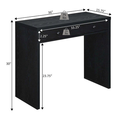 Bureau Northfield à 1 tiroir de 91 cm (36 pouces) de Convenience Concepts