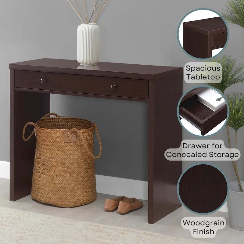 Bureau Northfield à 1 tiroir de 91 cm (36 pouces) de Convenience Concepts