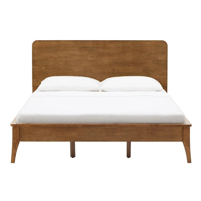 Lit plateforme en bois Clark, style moderne du milieu du siècle, par iNSPIRE Q Modern