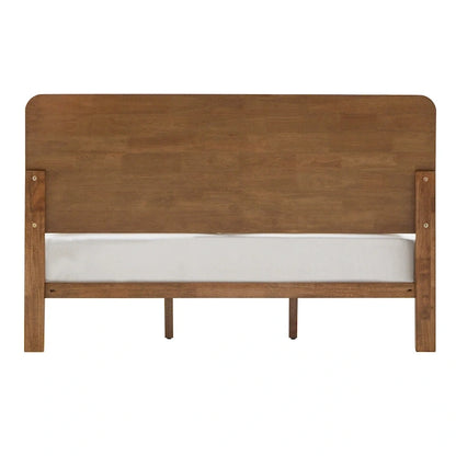 Lit plateforme en bois Clark, style moderne du milieu du siècle, par iNSPIRE Q Modern