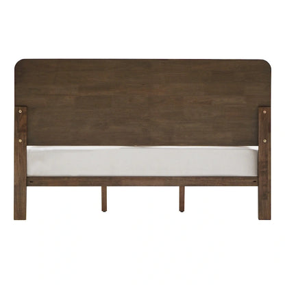 Lit plateforme en bois Clark, style moderne du milieu du siècle, par iNSPIRE Q Modern