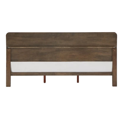 Lit plateforme en bois Clark, style moderne du milieu du siècle, par iNSPIRE Q Modern