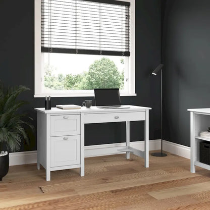 Broadview 54W Computer Desk with Drawers by Bush Furniture