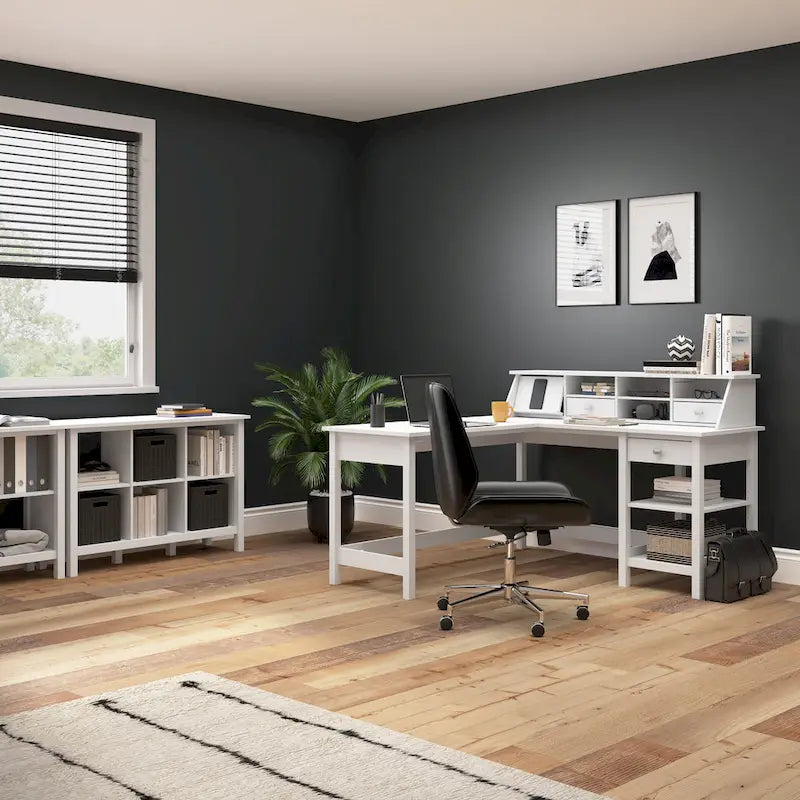 Bureau d'ordinateur Broadview 54W avec tiroirs de Bush Furniture