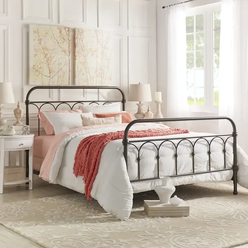 Mercer Casted Knot Metal Bed by iNSPIRE Q Classic