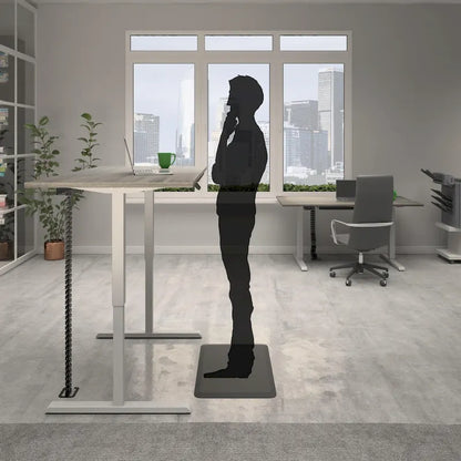 Bureau professionnel à hauteur réglable E-Lift de Bridgeport