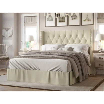 Lit Billy à panneaux capitonnés