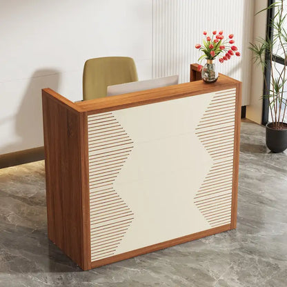 Bureau d'accueil de 47 pouces avec comptoir