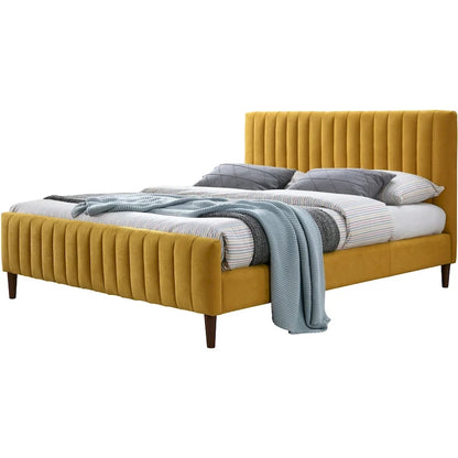 Lit plateforme rembourré Omax Decor Spencer Queen