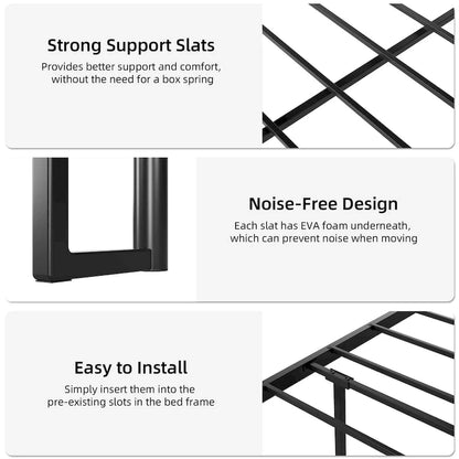 Cadre de lit avec tête de lit de rangement et 2 tiroirs