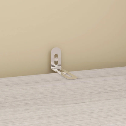 Armoire modulaire moderne à portes vitrées : solution de rangement.