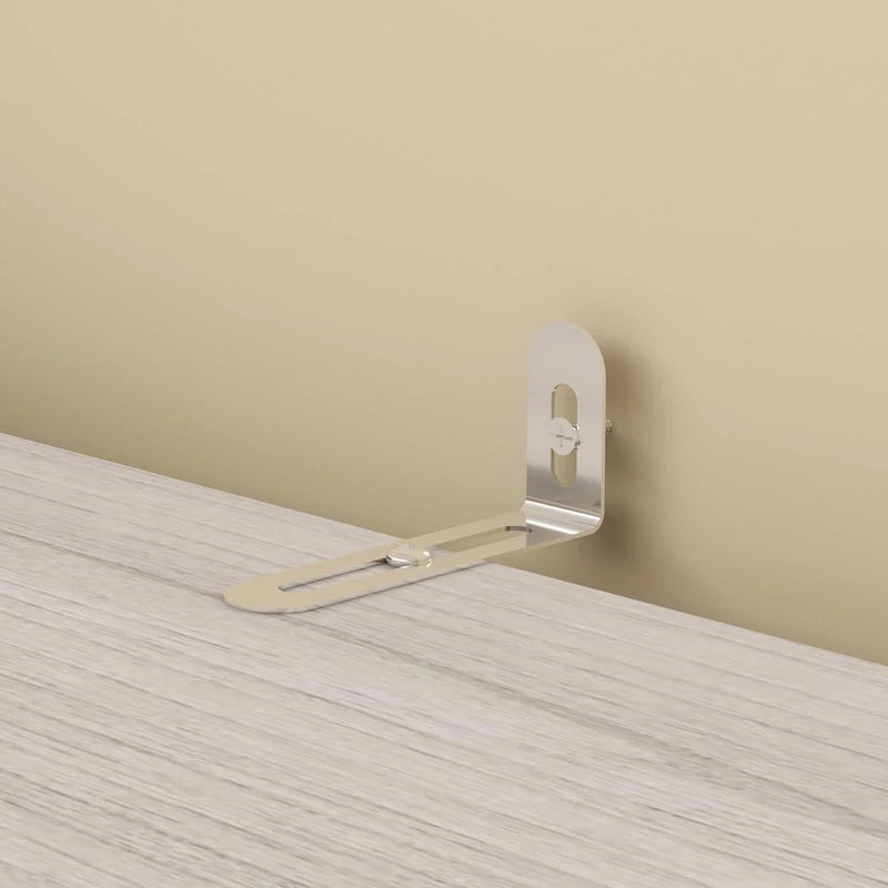 Armoire modulaire moderne à portes vitrées : solution de rangement.