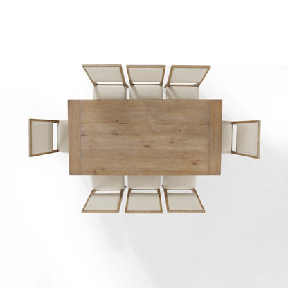 Ensemble de salle à manger rustique Crosley Joanna 9 pièces