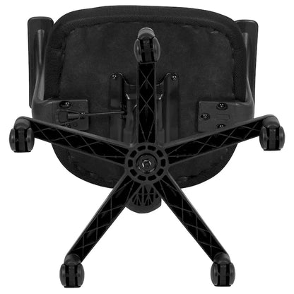 Chaise de bureau ergonomique pivotante en maille à dossier mi-haut