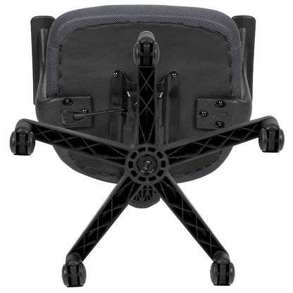 Chaise de bureau ergonomique pivotante en maille à dossier mi-haut