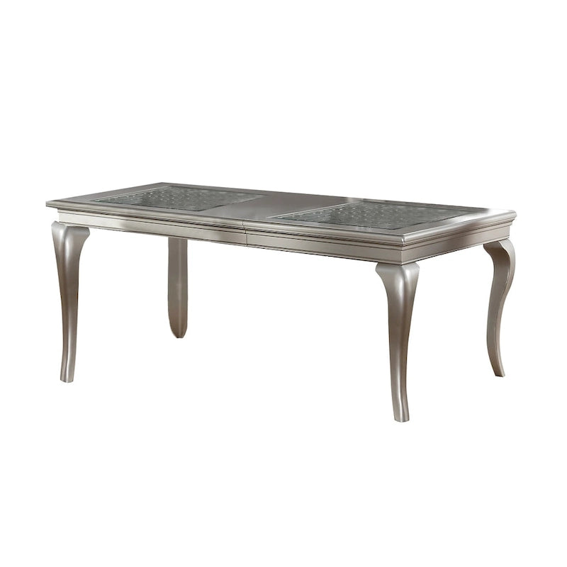 Table de salle à manger en argent antique