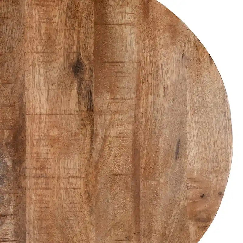 Table d'appoint ronde géométrique Chester de Kosas Home - 61 cm (H) x 51 cm (L) x 51 cm (P)