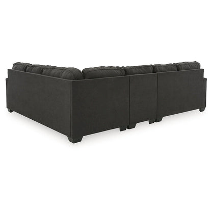 Canapé d'angle 3 pièces Lucina, collection Signature Design by Ashley - 119 cm (L) x 94 cm (P) x 38 cm (H)