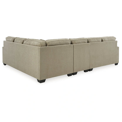 Canapé d'angle 3 pièces Lucina, collection Signature Design by Ashley - 119 cm (L) x 94 cm (P) x 38 cm (H)