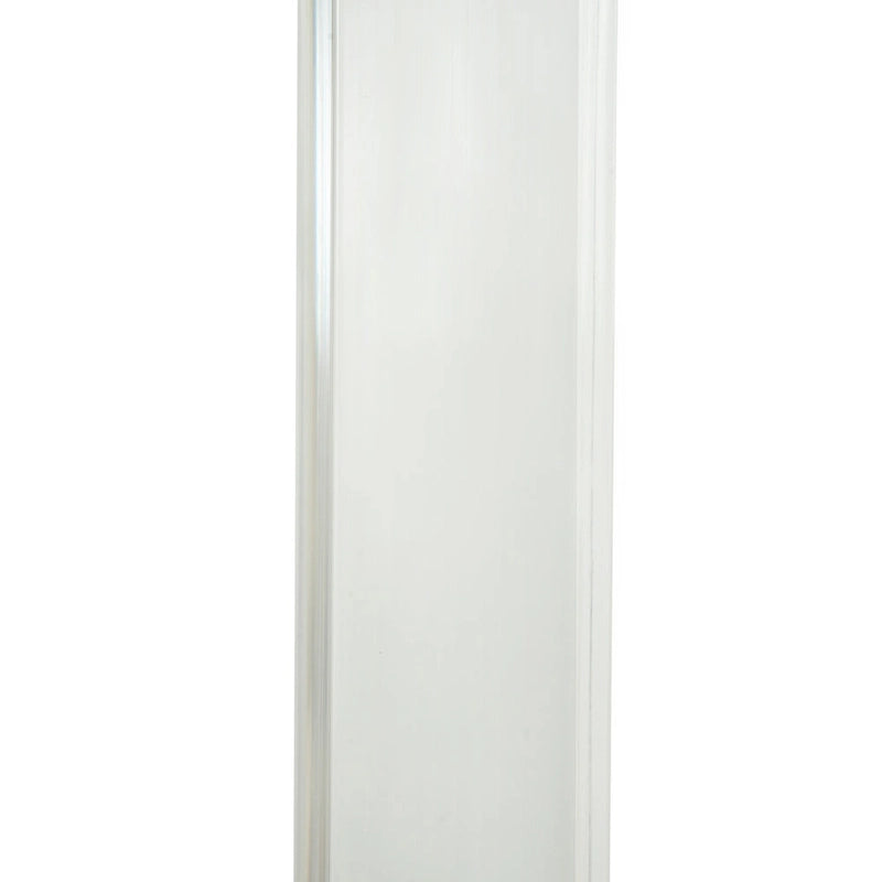 Tables rondes Verrill en acrylique et fer - Lot de 2 - Structure dorée - Plateau transparent