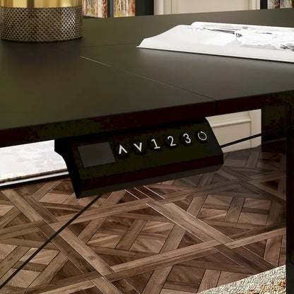 Solution de bureau : Bureau assis-debout électrique réglable en hauteur 63 cm, blanc