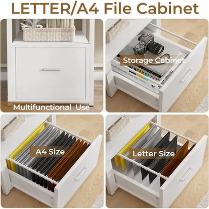 Bureau double pour deux personnes, bureau gaming LED, 2 étagères de rangement