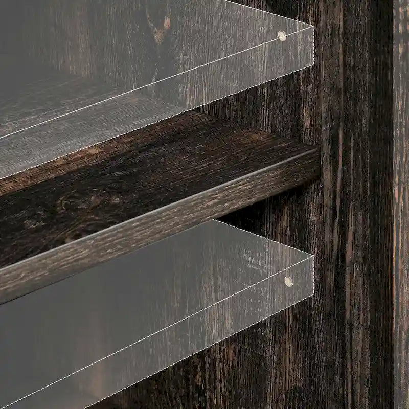 Ensemble de 2 tables d'appoint Moasis avec tiroir et prise électrique, table de chevet avec éclairage LED et station de recharge