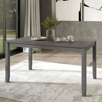 Ensemble de salle à manger en bois 7 pièces CraftPorch style moderne du milieu du siècle