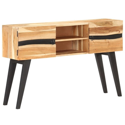 Buffet vidaXL 47,2 x 11,8 x 29,5 cm en bois d'acacia massif
