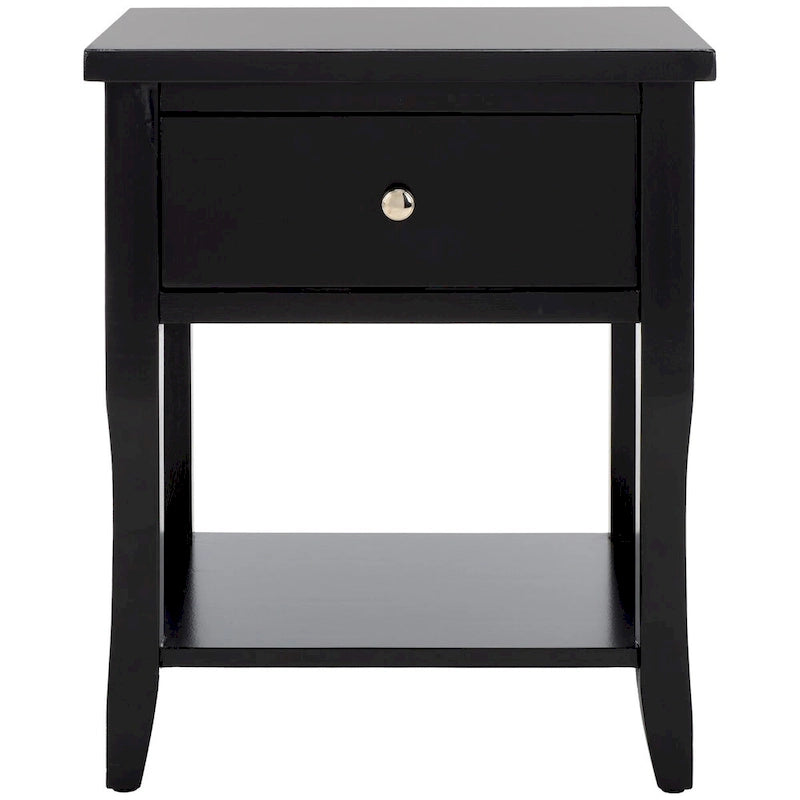 Table de chevet SAFAVIEH Martina avec tiroir de rangement (entièrement assemblée) - 46 x 38 x 56 cm - 46 x 38 x 56 cm