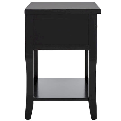 Table de chevet SAFAVIEH Martina avec tiroir de rangement (entièrement assemblée) - 46 x 38 x 56 cm - 46 x 38 x 56 cm