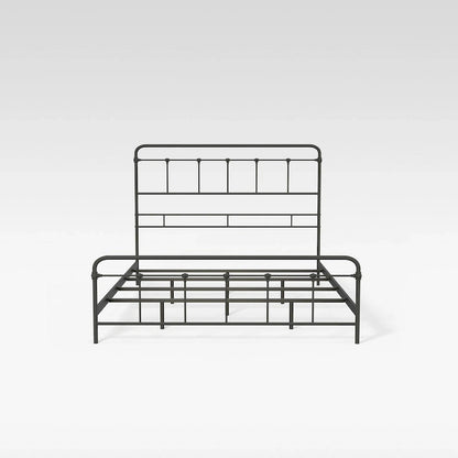 Cadre de lit en métal Kotter Home Modern Industrial Cordova