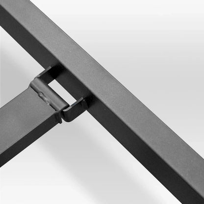 Cadre de lit en métal Kotter Home Modern Industrial Cordova