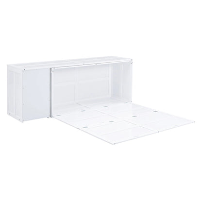 Lit escamotable Queen Size avec bureau pivotant