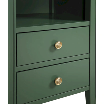 Table de chevet Wendel à 2 tiroirs de rangement par Greyson Living