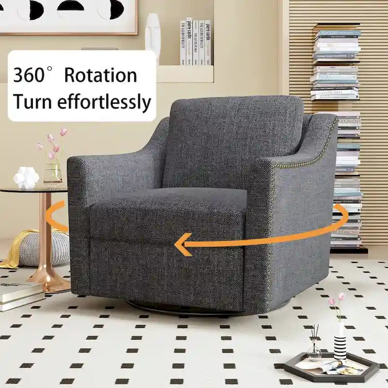 Fauteuil pivotant à 360 degrés