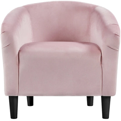 Fauteuil club Yaheetech avec accoudoirs décoratifs, style contemporain