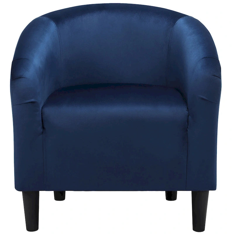 Fauteuil club Yaheetech avec accoudoirs décoratifs, style contemporain