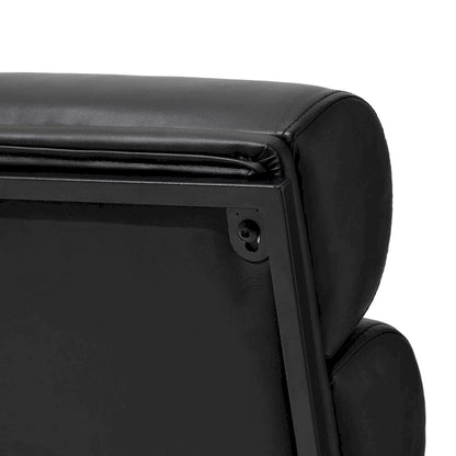 Fauteuil d'appoint moderne et confortable Glitzhome 26,75W en cuir PU avec structure en métal