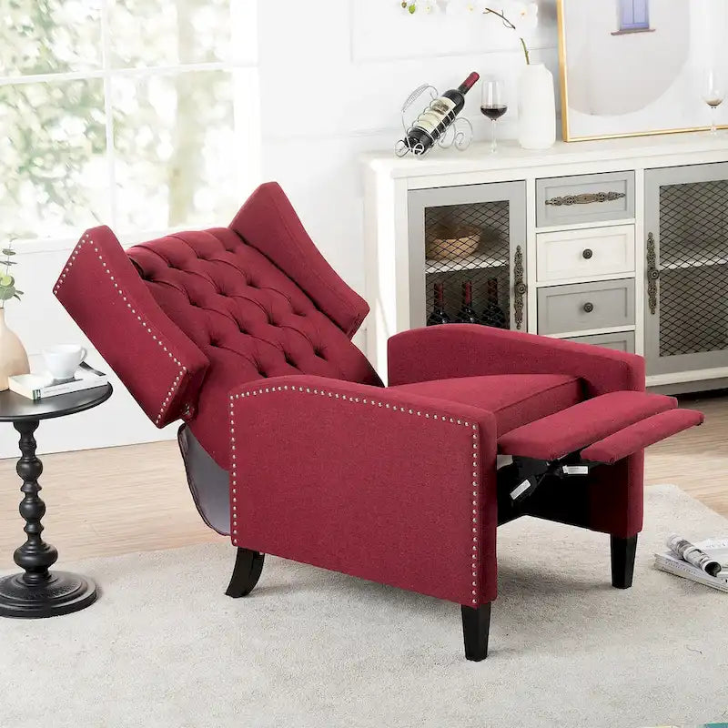 Fauteuil inclinable manuel à oreilles de 27,16 pouces de large