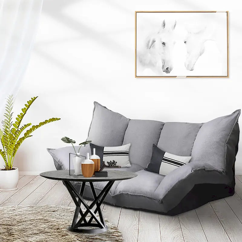 Modern Lazy Sofa Cute Futons Sets Comfortable Adjustable Sofa Bed