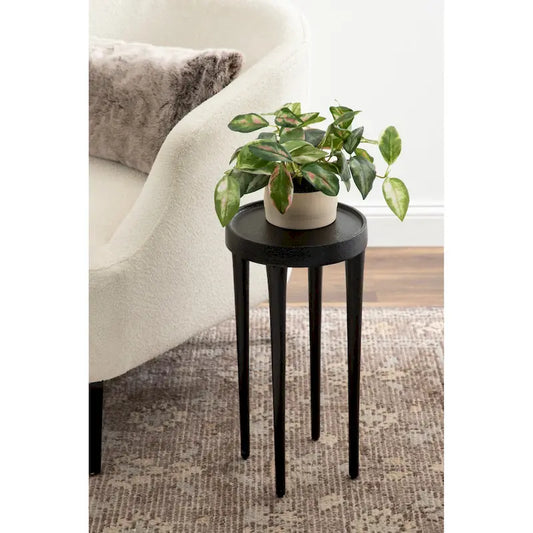Kate and Laurel Rava Metal Drink Table