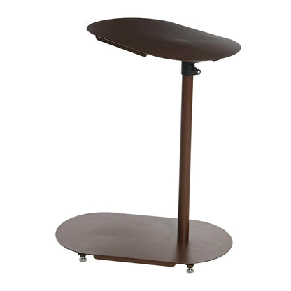 Table d'appoint moderne réglable en forme de C - 20,0 L x 11,0 l x 32,0 H