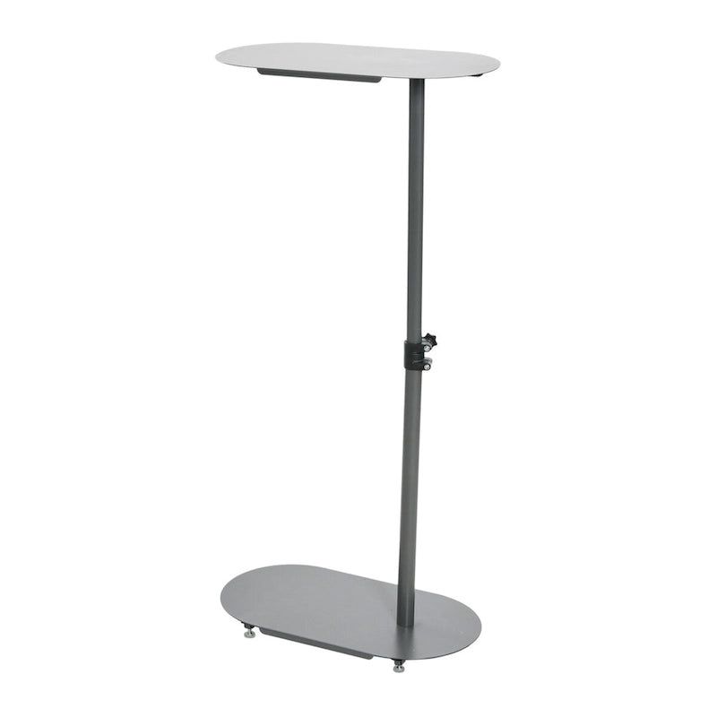 Table d'appoint moderne réglable en forme de C - 20,0 L x 11,0 l x 32,0 H
