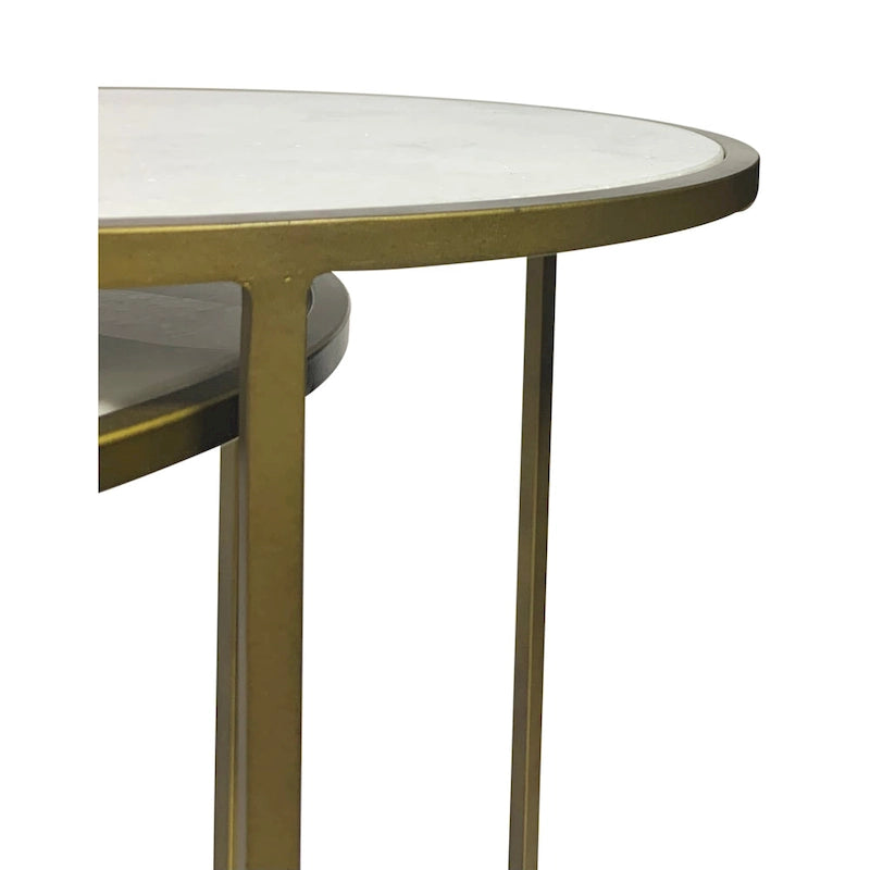 Tables gigognes Carolina Living Serena - Style industriel