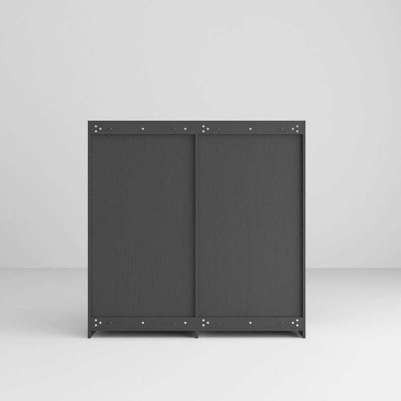 Ensemble de rangement sophistiqué : buffet, vaisselier, bibliothèque