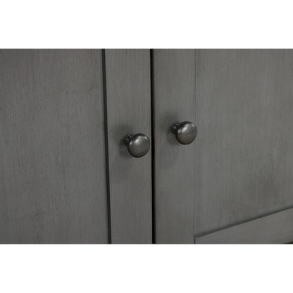 Ensemble de salle à manger de style pub gris Tuscan Hills 7 pièces avec rangement