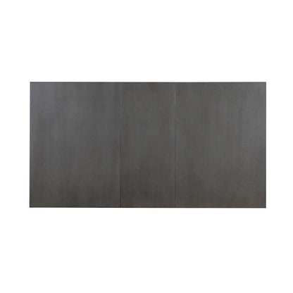 Ensemble de salle à manger de style pub gris Tuscan Hills 7 pièces avec rangement