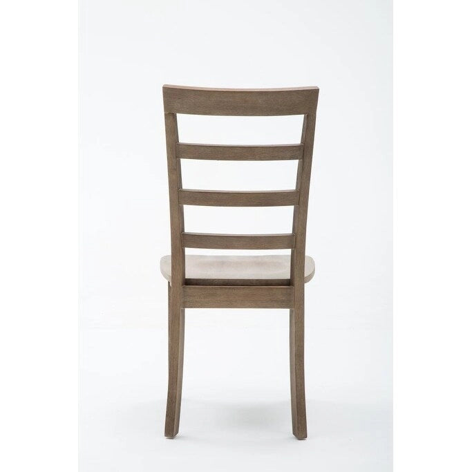 Ensemble de salle à manger 3 pièces Boulder - Brosse métallique Barnwood